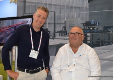Sander Zuidgeest (Steenks Service) and Peet van Ruyven (Agricultural Projects Holland)